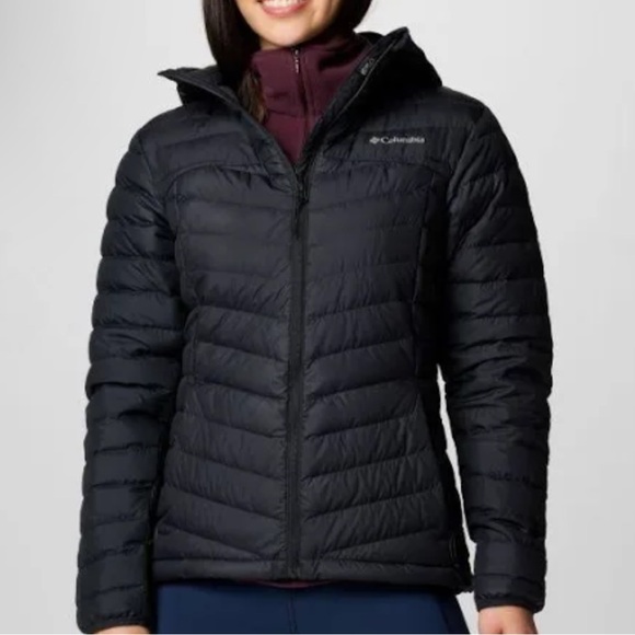 Women’s’ Columbia Coat. New. Westridge-Hooded Down Jacket. Black. Large Coat - Picture 12 of 13